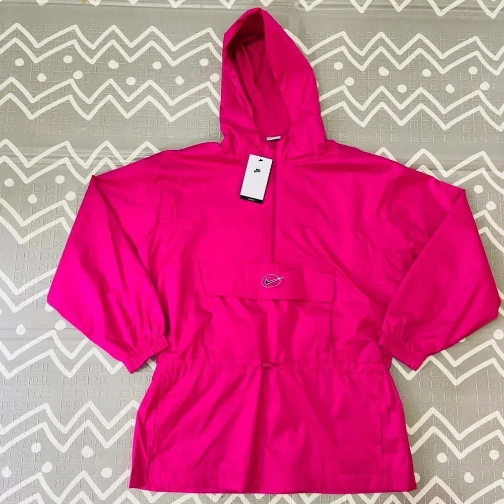 Nike vintage retro oversized jacket windbreaker coat poncho